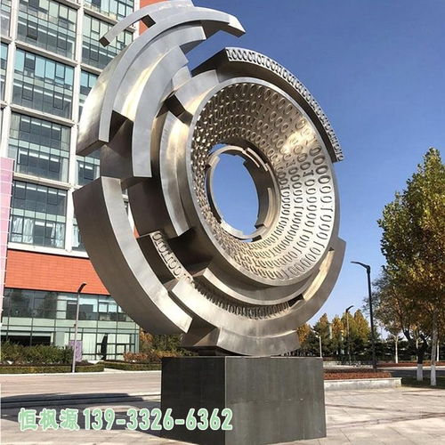 不銹鋼圓環(huán)雕塑價(jià)格 通遼白鋼雕塑圓環(huán)及導(dǎo)絲輪概述